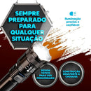LumenX Pro™ - Lanterna Tática com 20.000 Lúmens