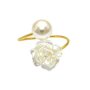 Anéis de Guardanapo com Pérola