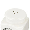 Kit com 4x Pote de tempero de cerâmica com tampa de cortiça