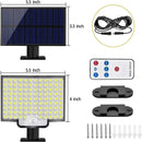 Lâmpada Solar 106 Leds - Sensor de movimento incluso