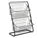 Prateleira Dupla Organizadora de Frutas e mantimentos